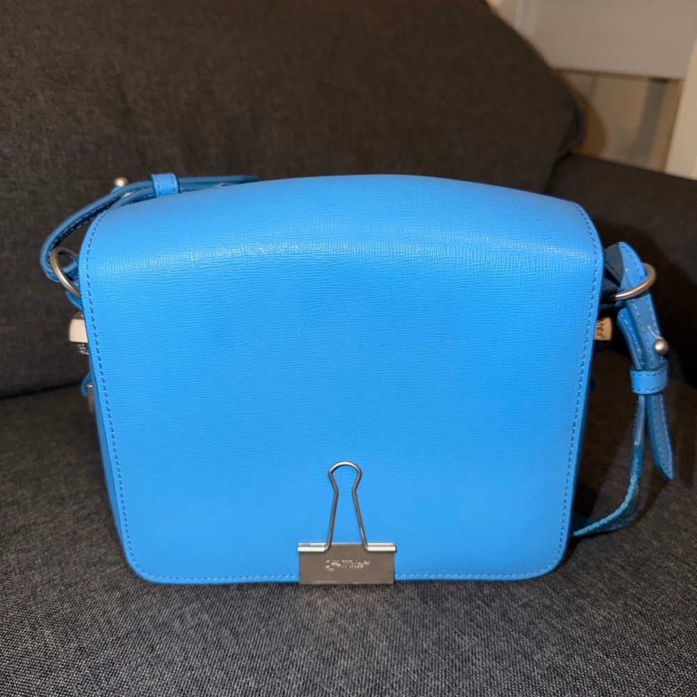 Off-White Vibrant Blue Crossbody Bag